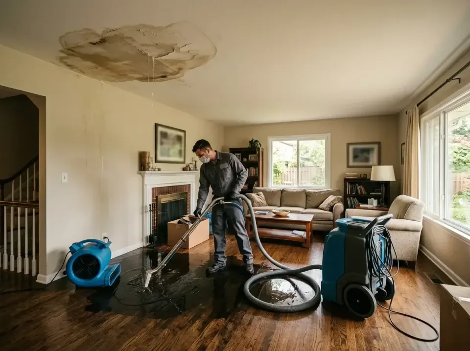 attic-pipe-burst-ceiling-drip-008 — frequently asked questions, Water Damage Restoration & Carpet Care in Depew, NY